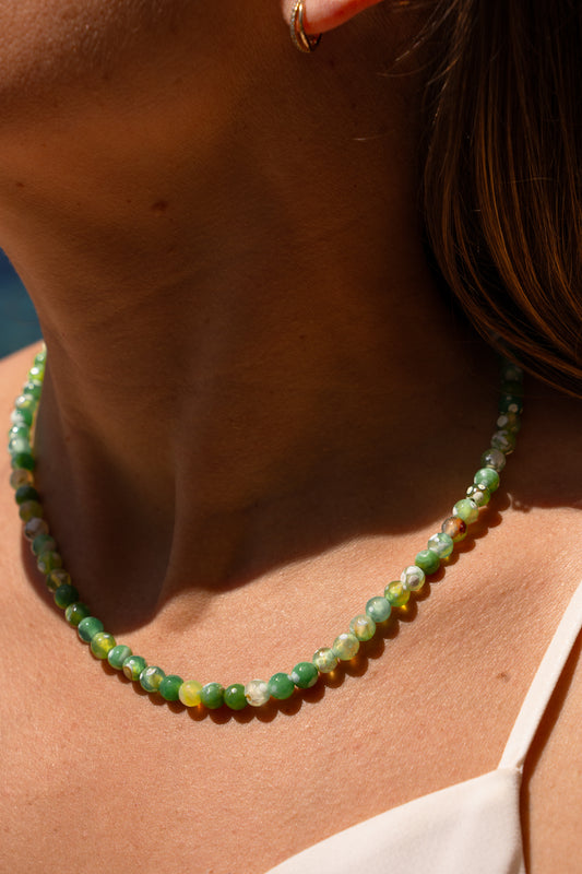 Green Coraline medium Lenght