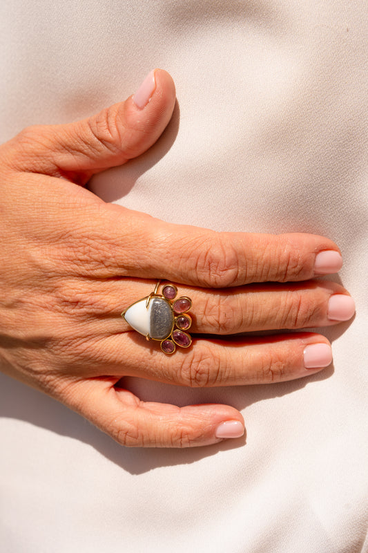 Andean Opal and Garnet