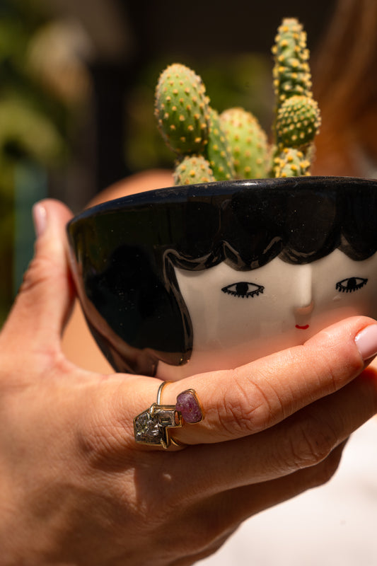 Bismuth and Rough Ruby