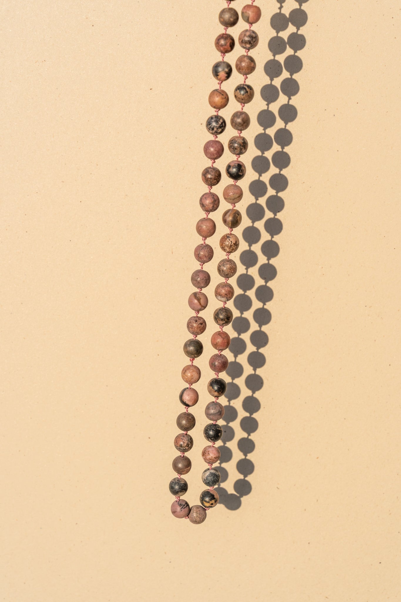 Rhodonite with Pink Knots