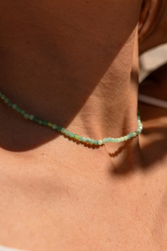 Faceted Emerald Disk