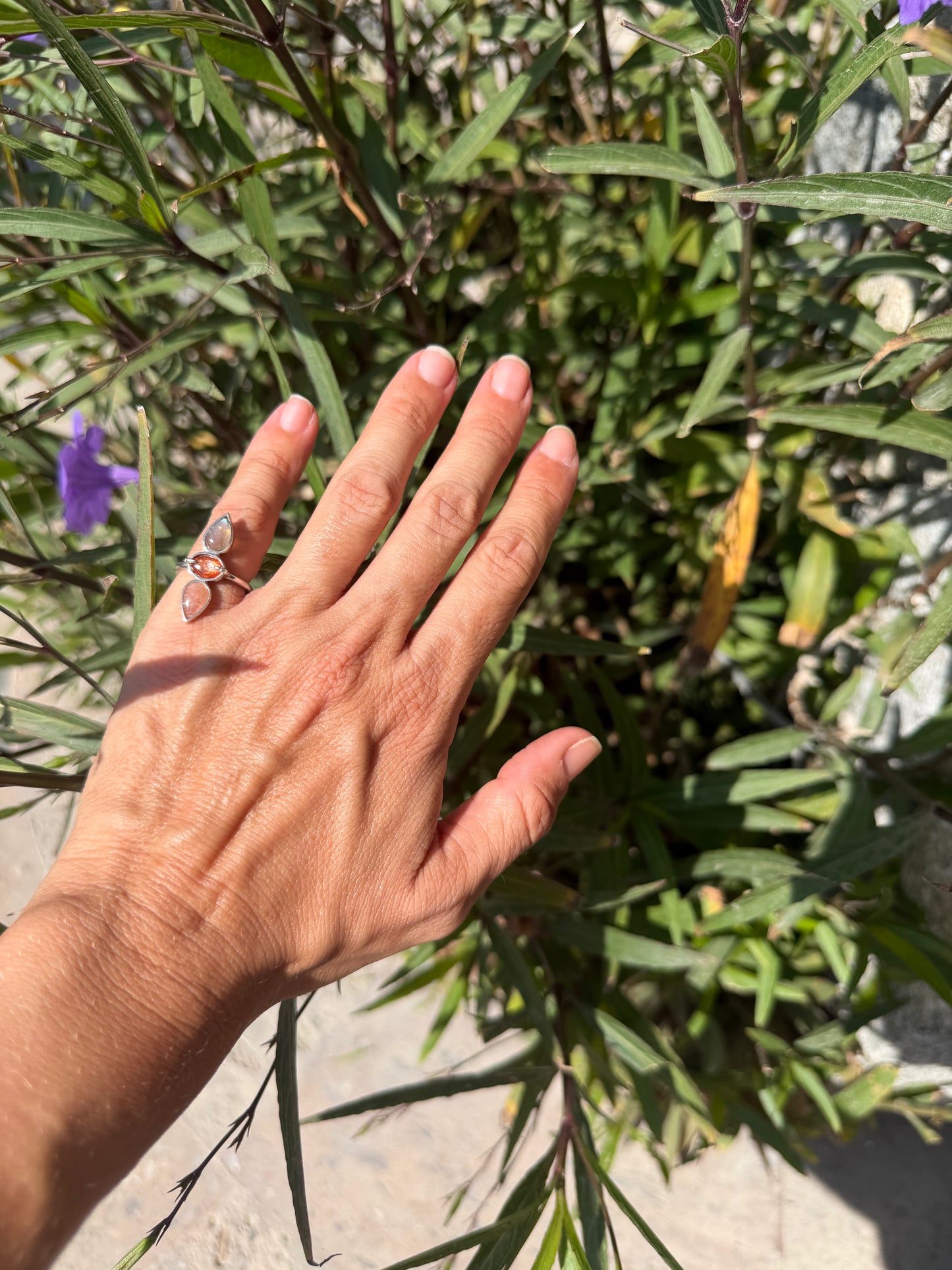 Pinky Labradorite and Sunstone