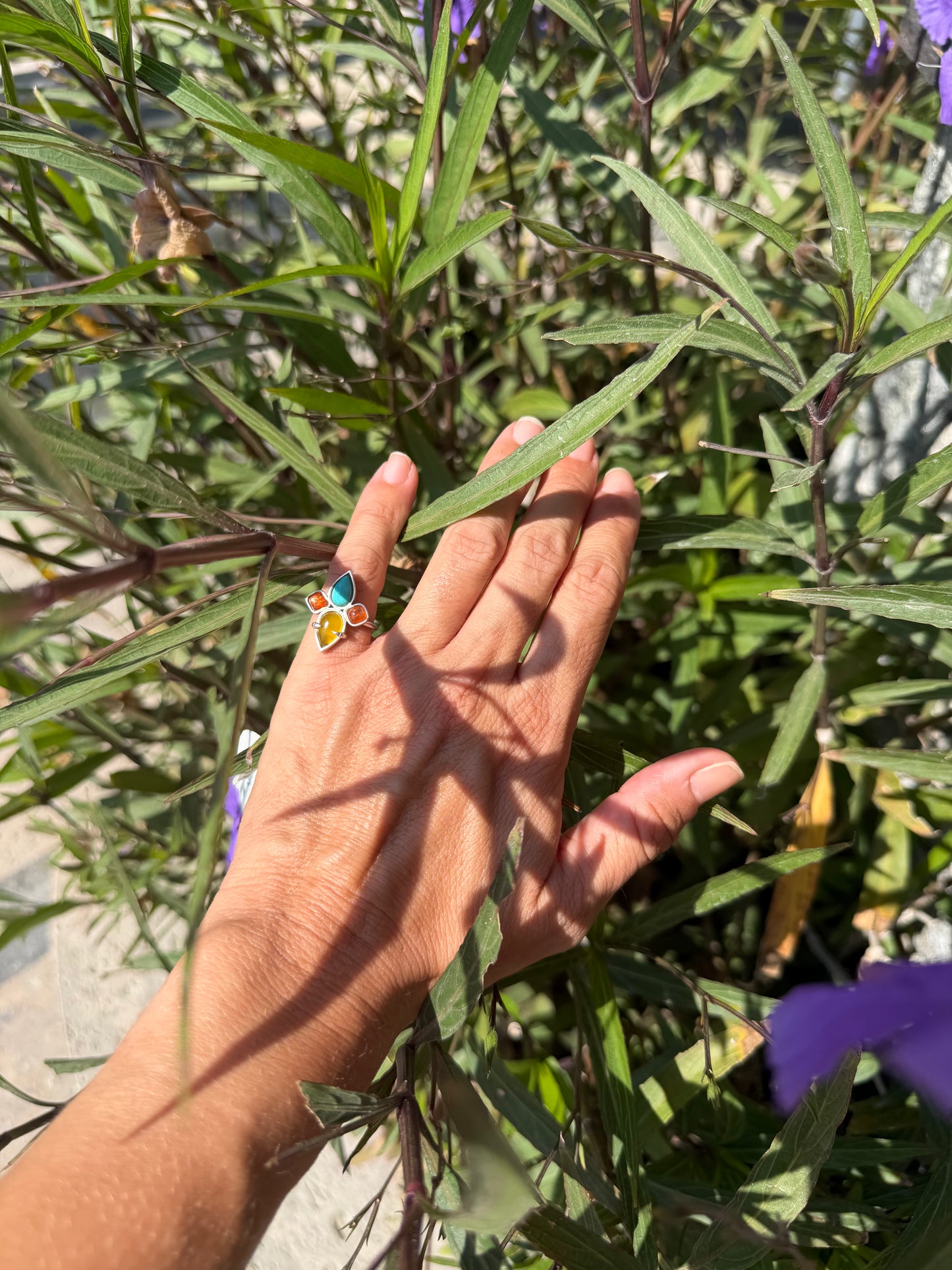 Turquoise, Sunstone and Agate