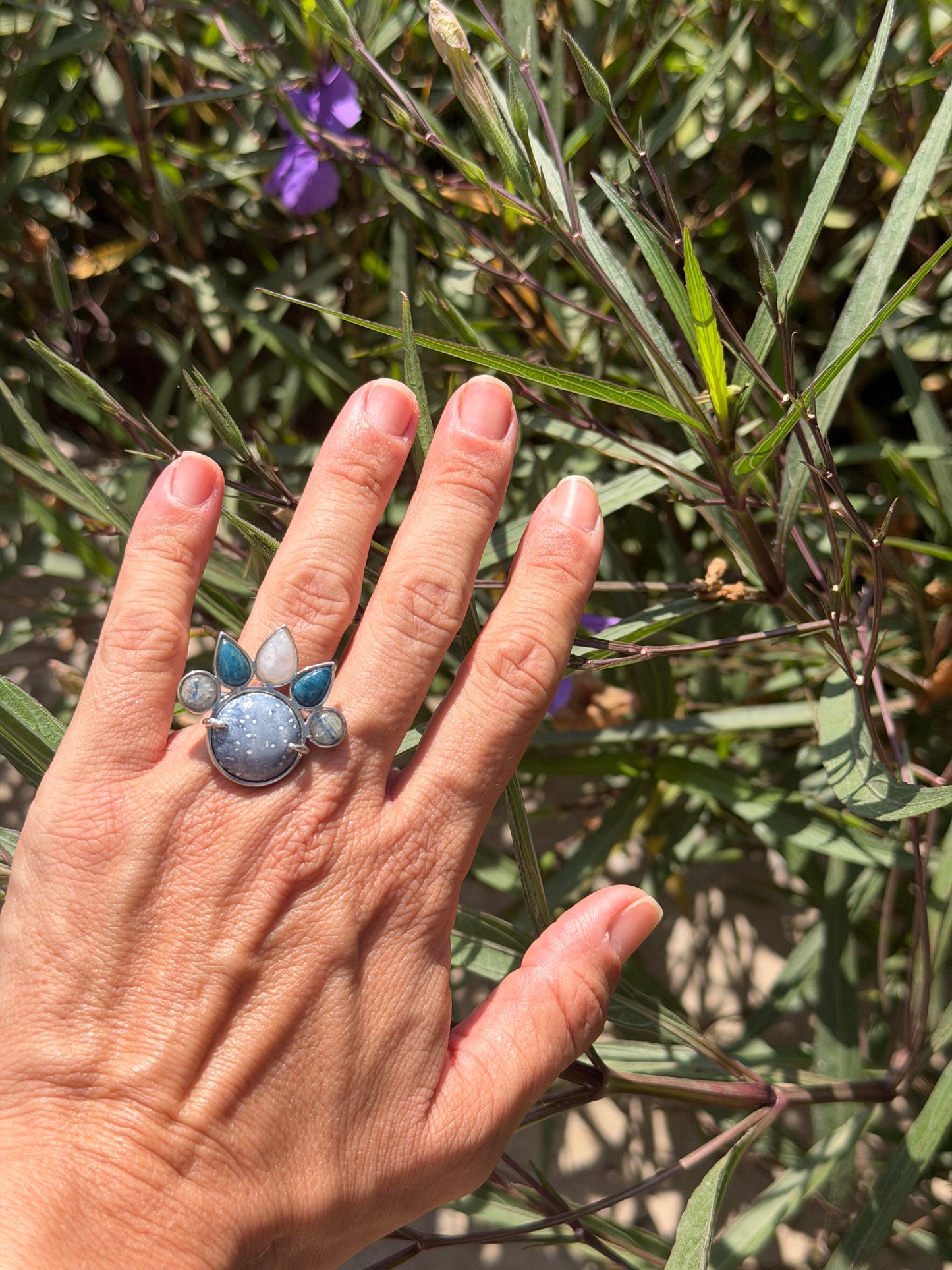 Ocean Jasper, Moonstone, Labradorite