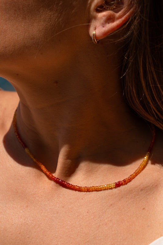 Orange to Yellow Sapphire