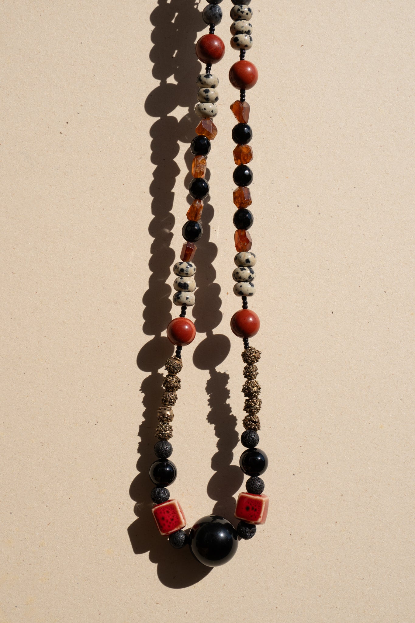 Multi Reds and Blacks with a Golden Touch