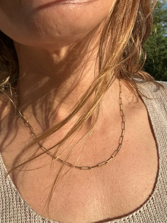 Thin 14k Chain