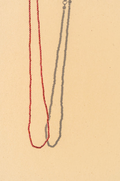 Mini Garnet choker