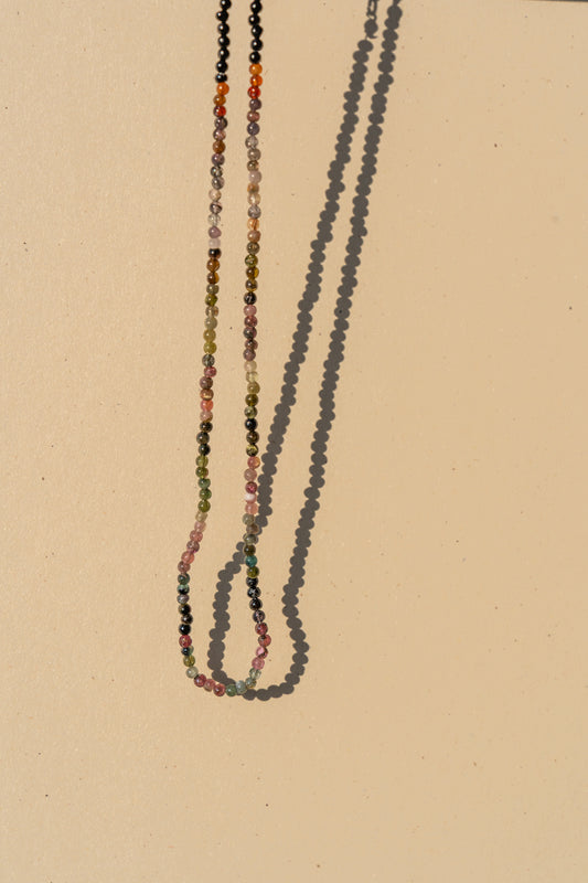 Round Colorful Tourmaline