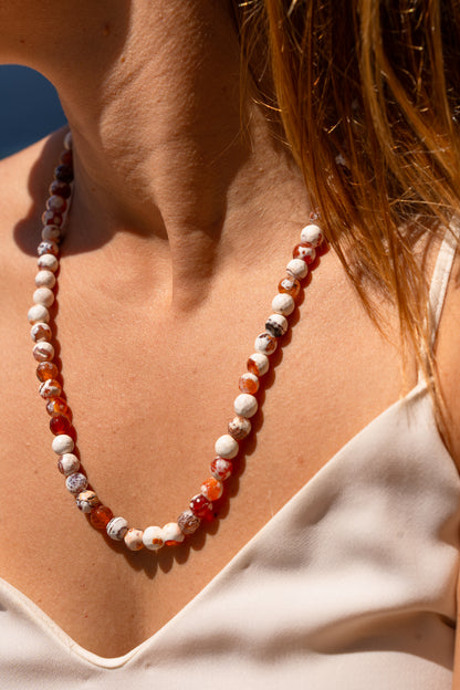 Orange Agate 8mm