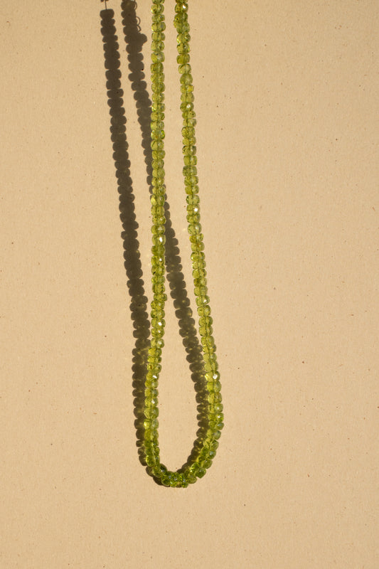Faceted Peridot