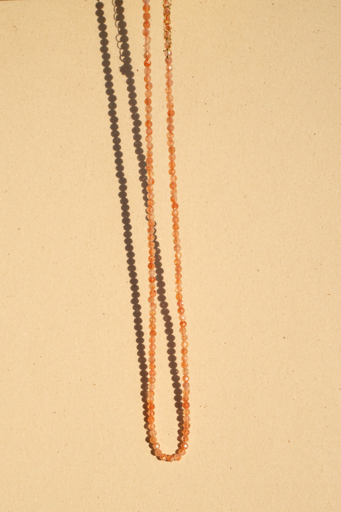 Small Faceted Sunstone