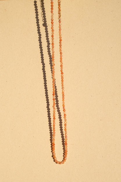 Small Faceted Sunstone