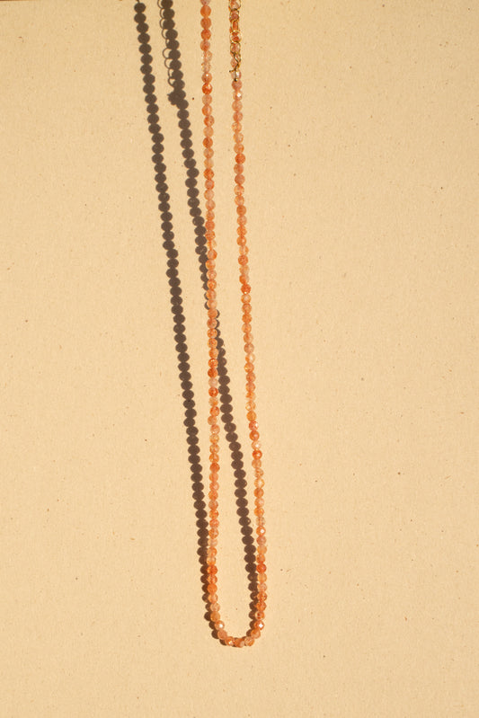 Small Faceted Sunstone