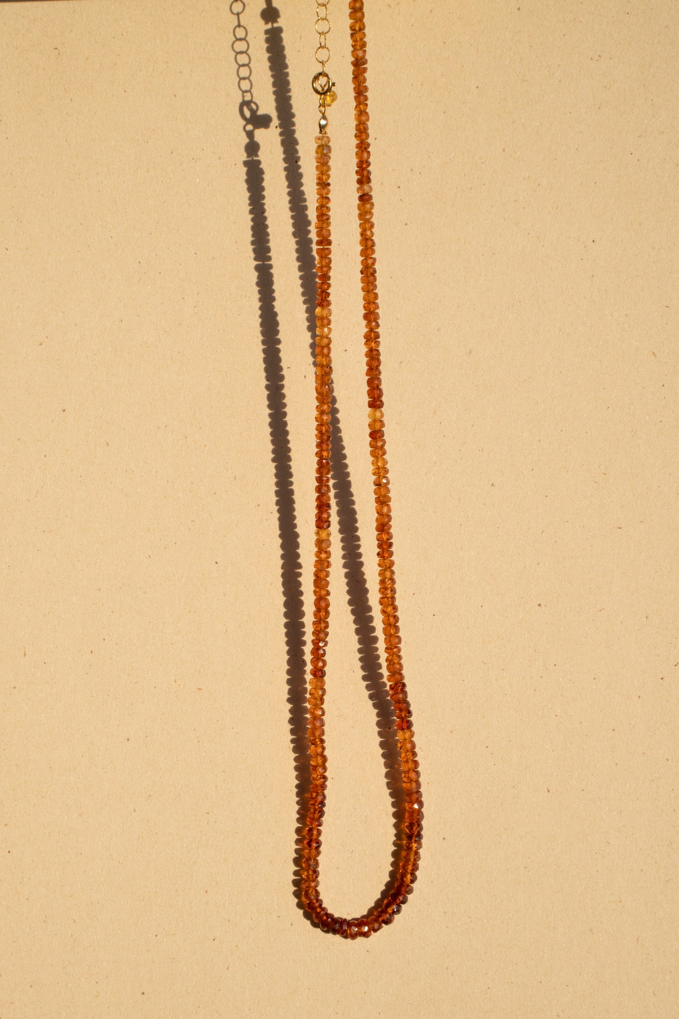 Faceted Hessonite Garnet