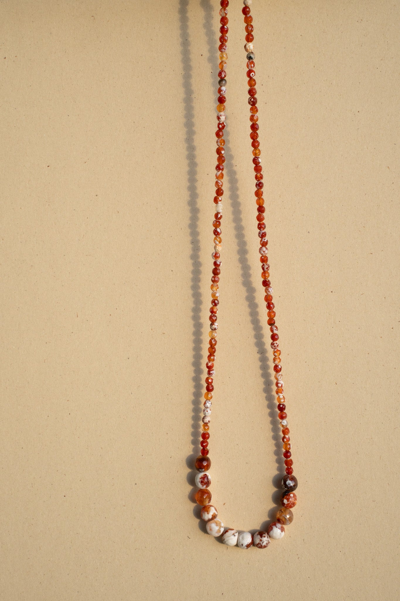 Small and Médium Orange Agate