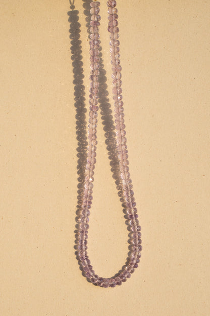 Faceted Amethyst Disks