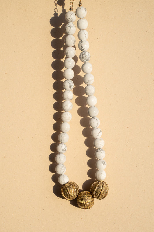 Big Howled Rounds with Super Big Nigerian Beads