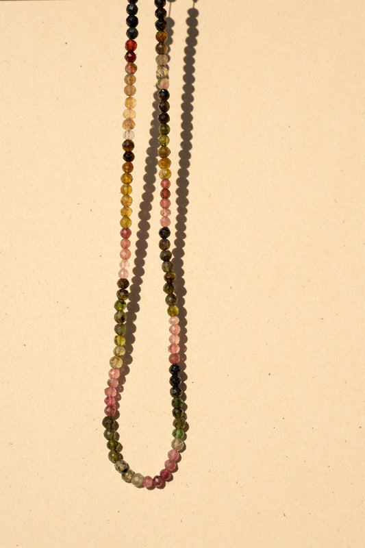 Faceted Tourmalines Dark Colors