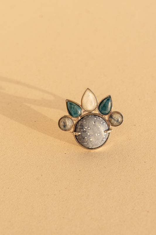 Ocean Jasper, Moonstone, Labradorite