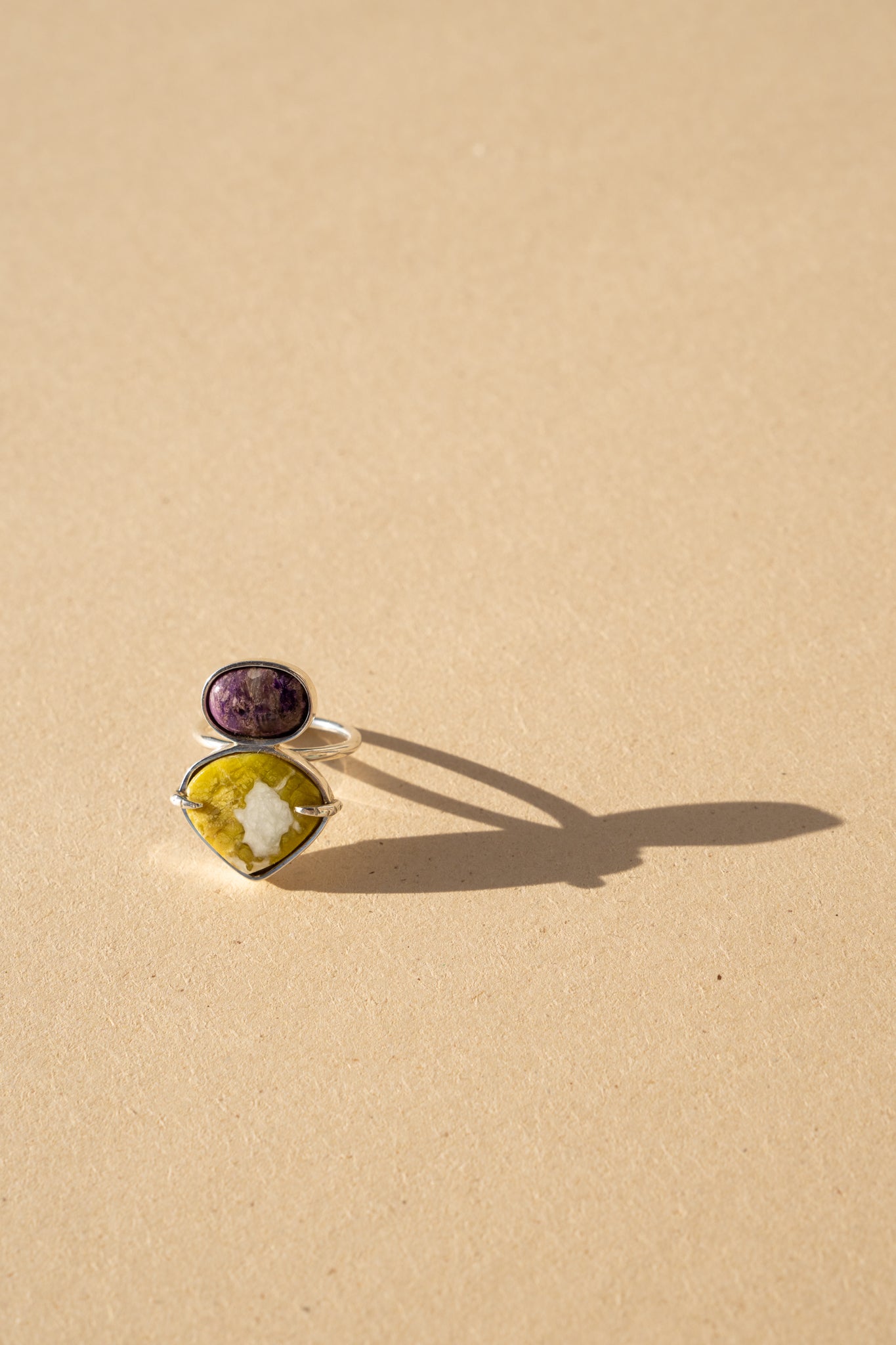 Charoite with Magnesite