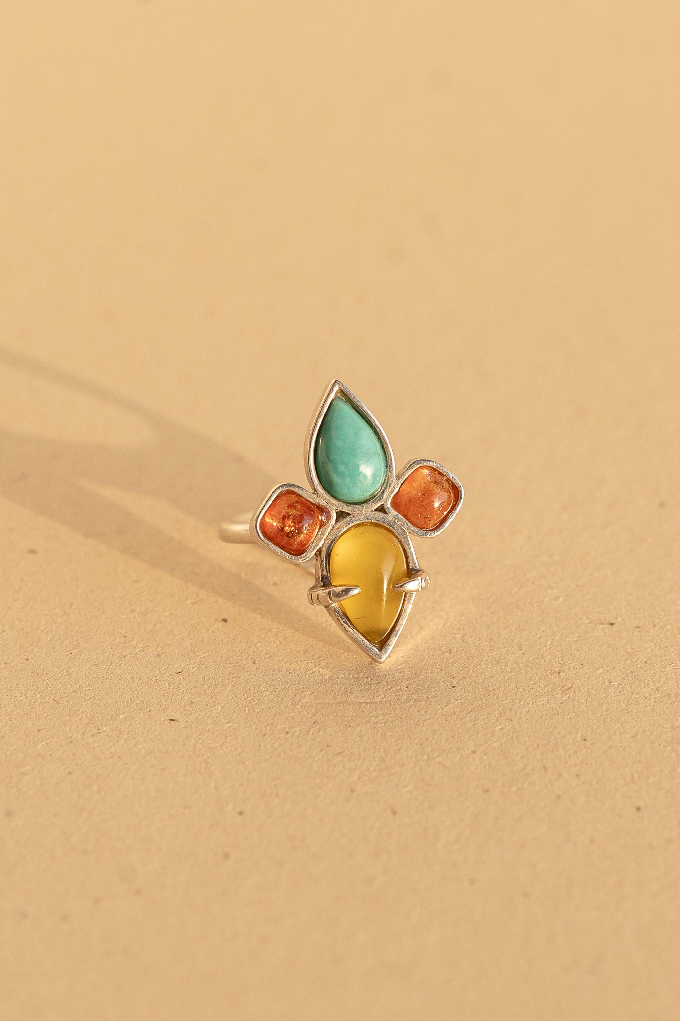 Turquoise, Sunstone and Agate