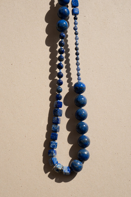 All Blues, Lapis and Sodalite with a Touch of Sky Blue