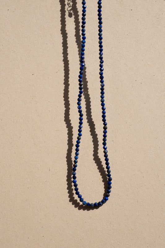Mini faceted Lapiz Lazuli