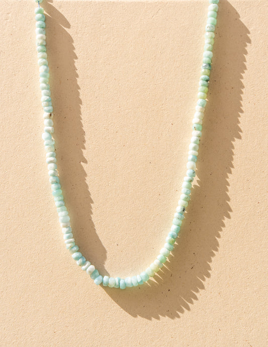 Faceted Larimar