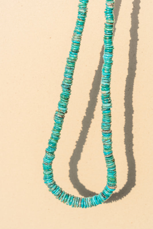 Thin Puka Turquoise
