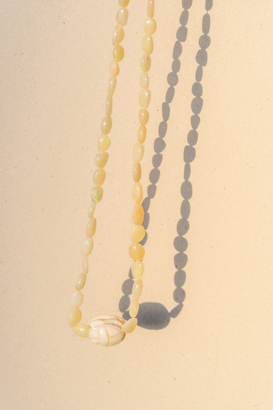 Egyptian Scarab and Opals