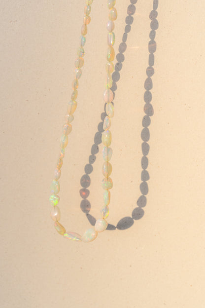 Horizontal drops, high quality Opal