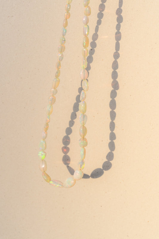 Horizontal drops, high quality Opal