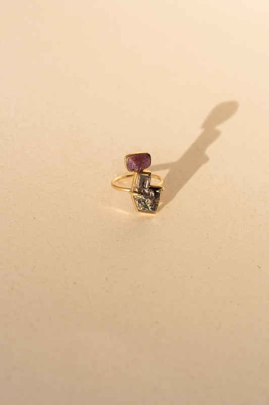 Bismuth and Rough Ruby