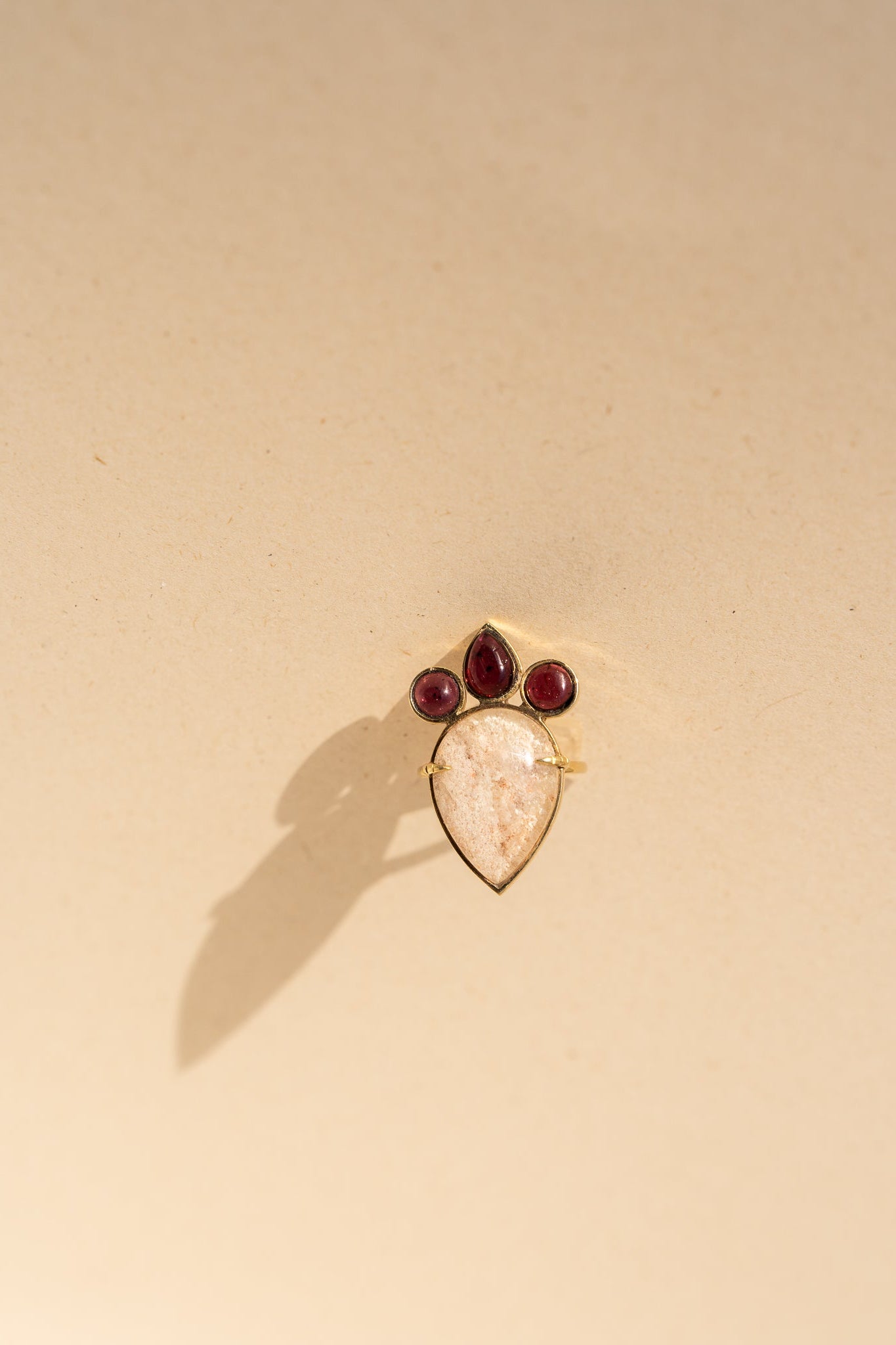 Lodolite and Garnet