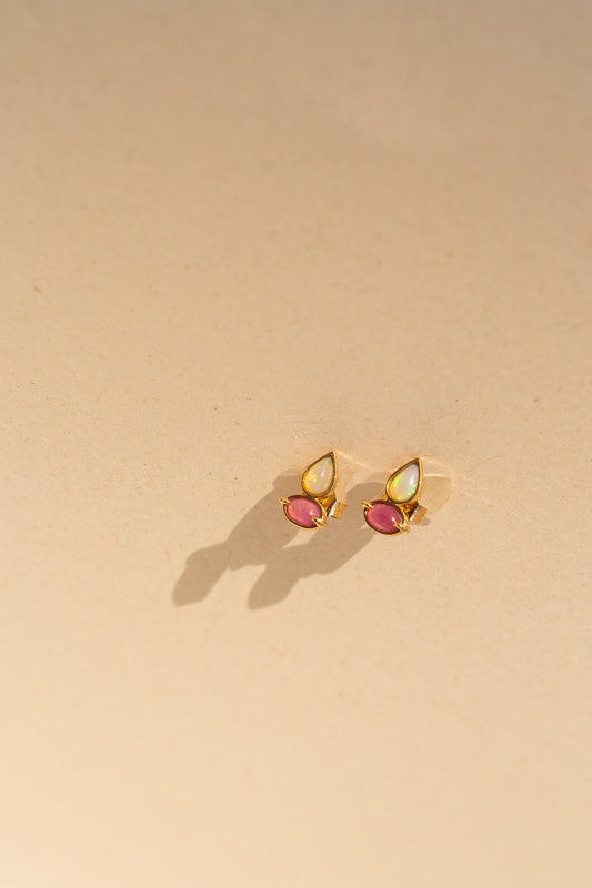 Opal Drops and Ruby Ovals