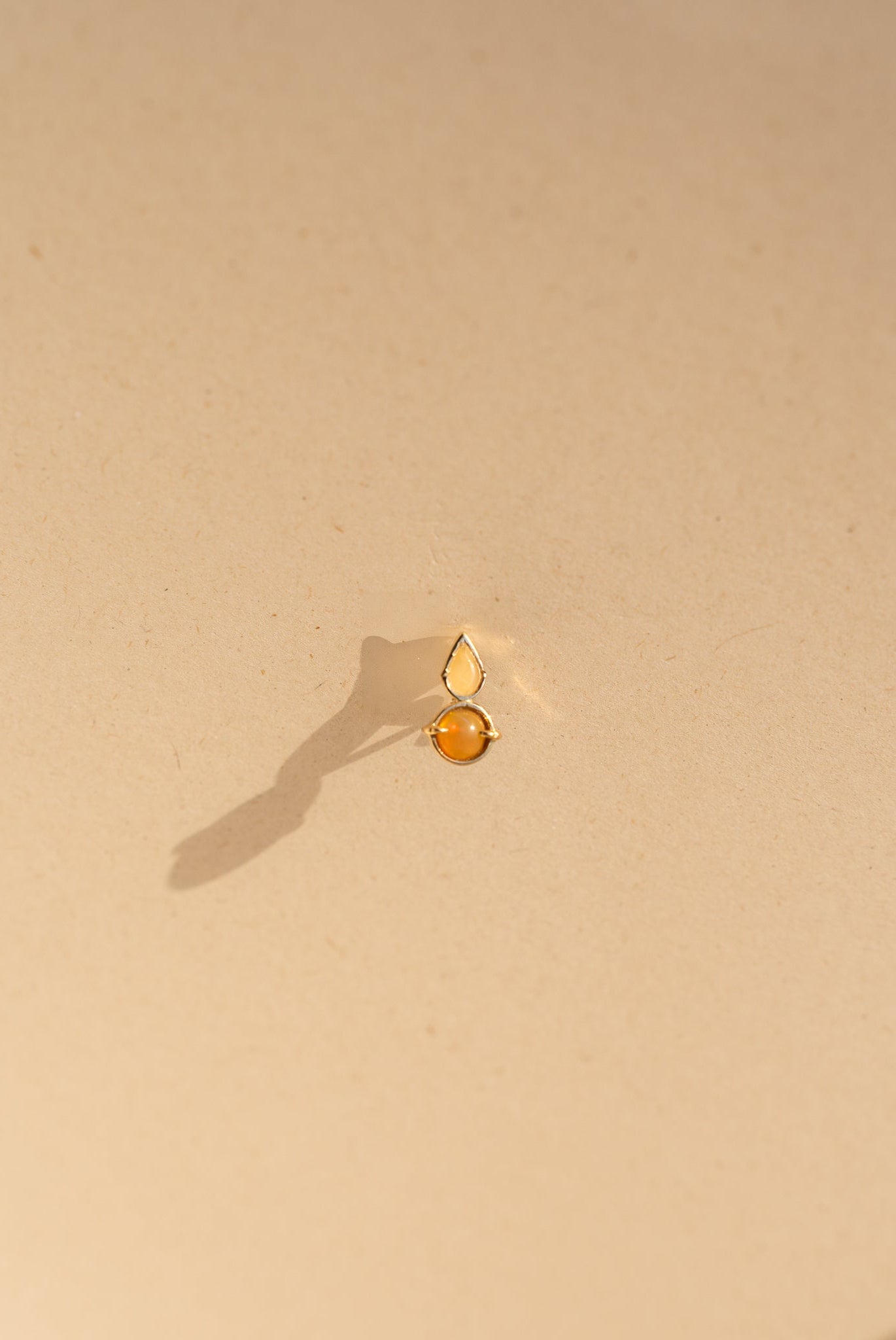 Round Opal and Opal Drop 