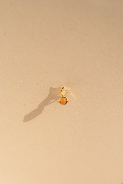 Round Opal and Opal Drop 