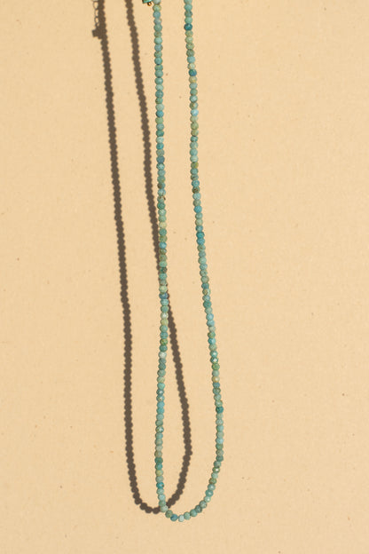 Faceted Turquoise Disks