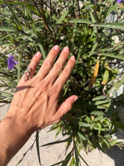 Pinky Labradorite and Sunstone