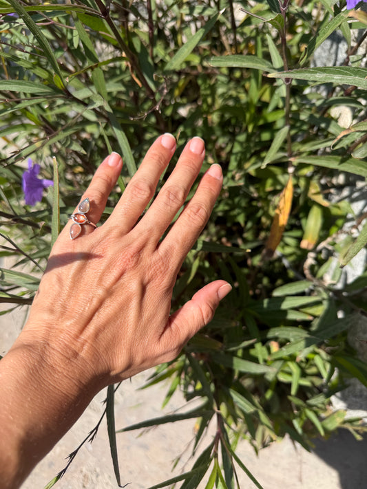 Pinky Labradorite and Sunstone