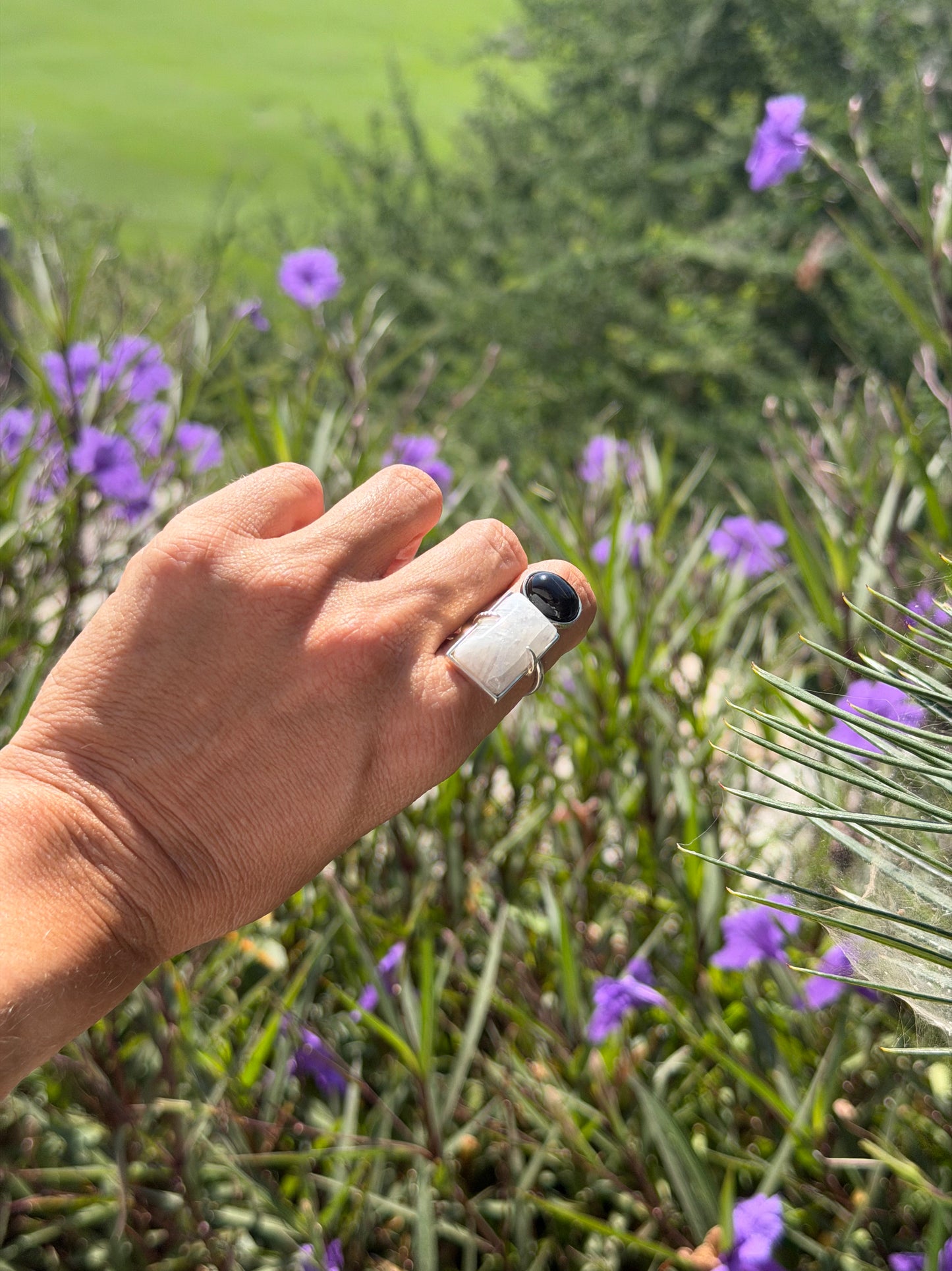 Long Moon Stone and Black Stone