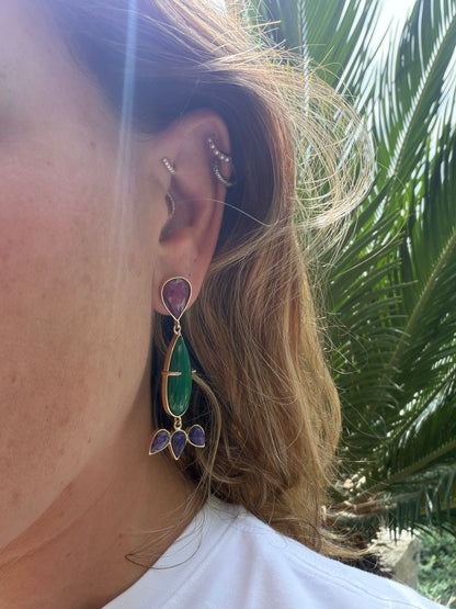 All Drops, Malachite, Ruby and Charoite