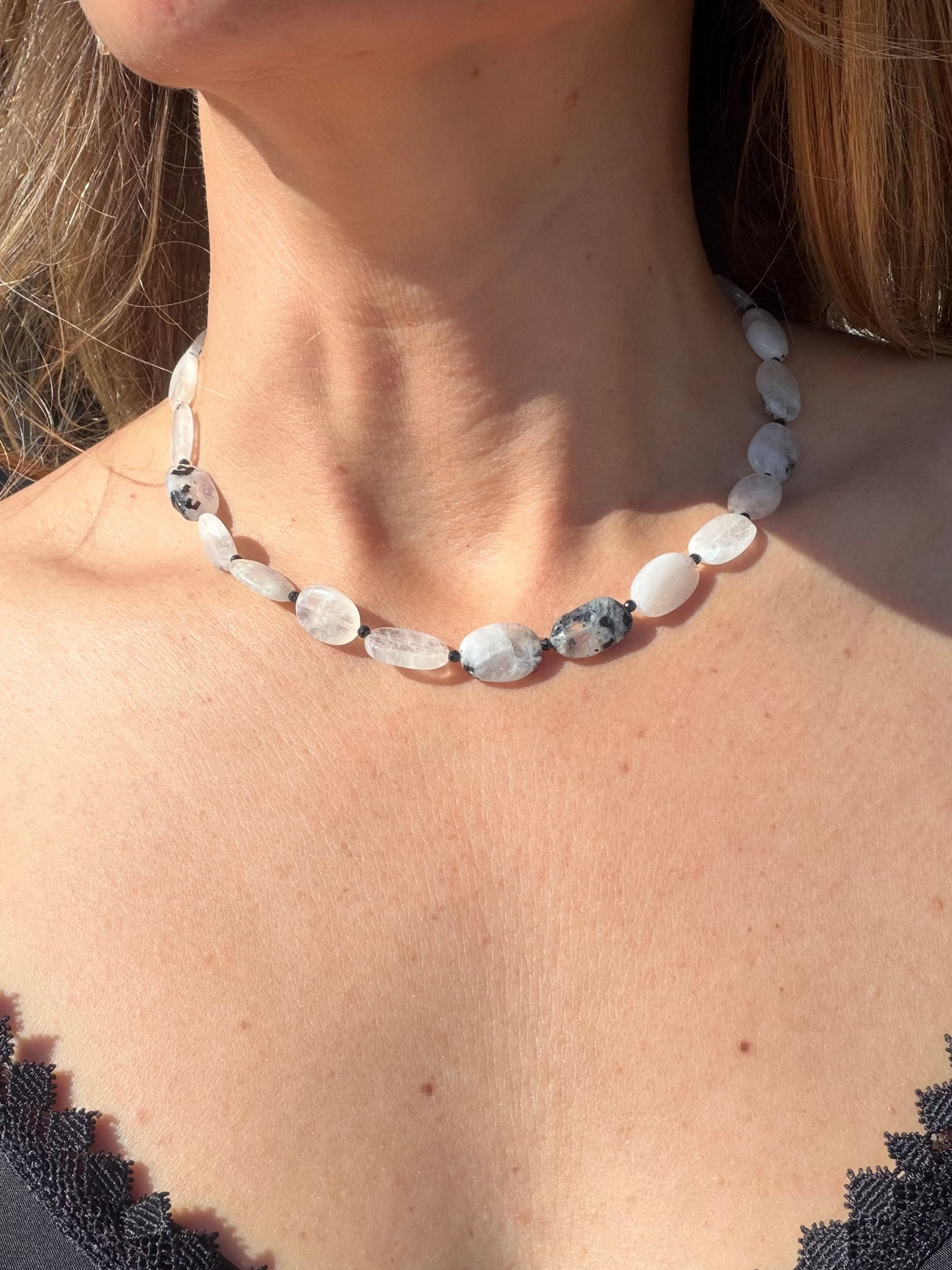 Moonstone flat drops