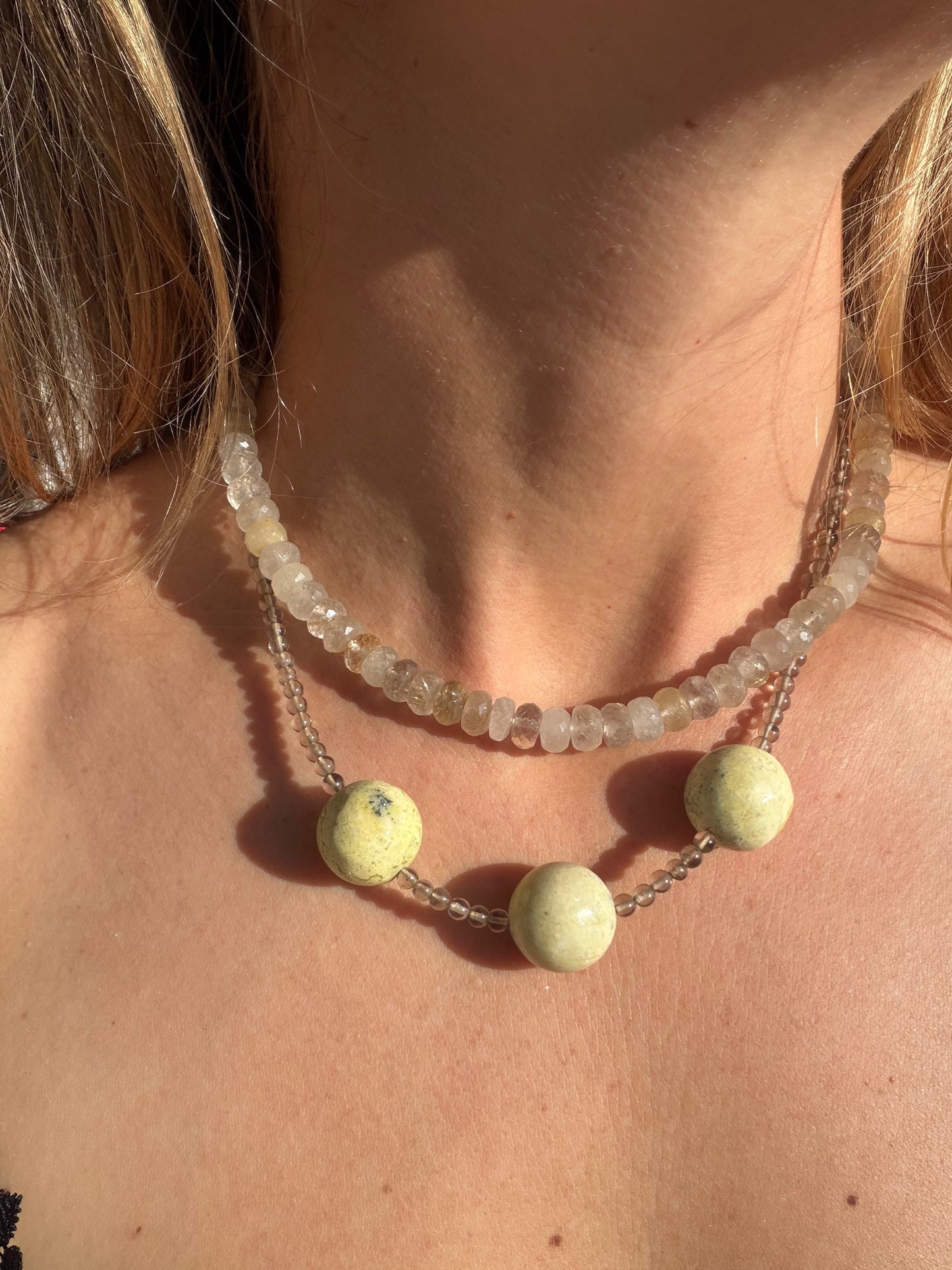 Faceted Rutilated Quartz