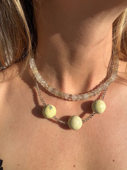 Faceted Rutilated Quartz