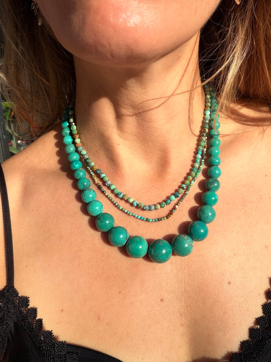 Big Round Blue Turquoise
