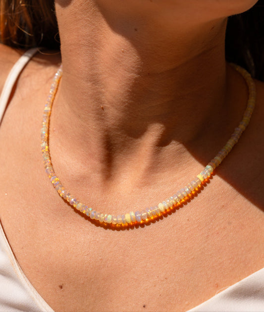Faceted Opal Pukas