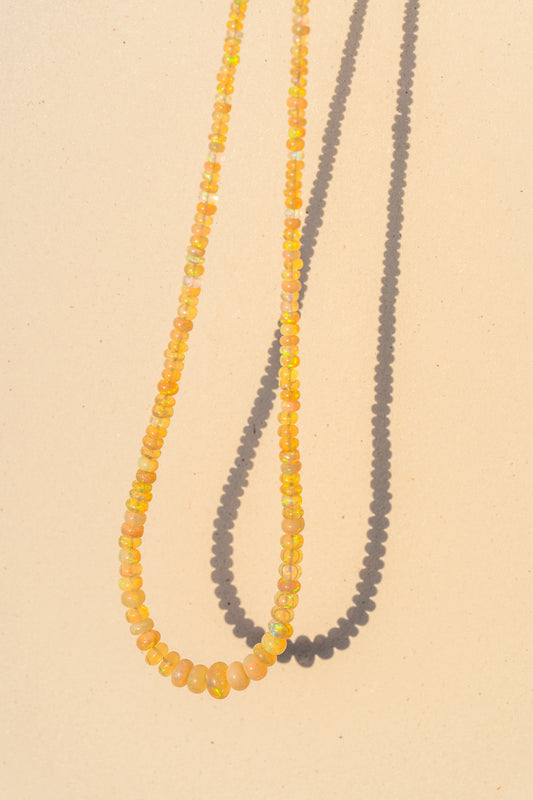 Yellow Opal Donut