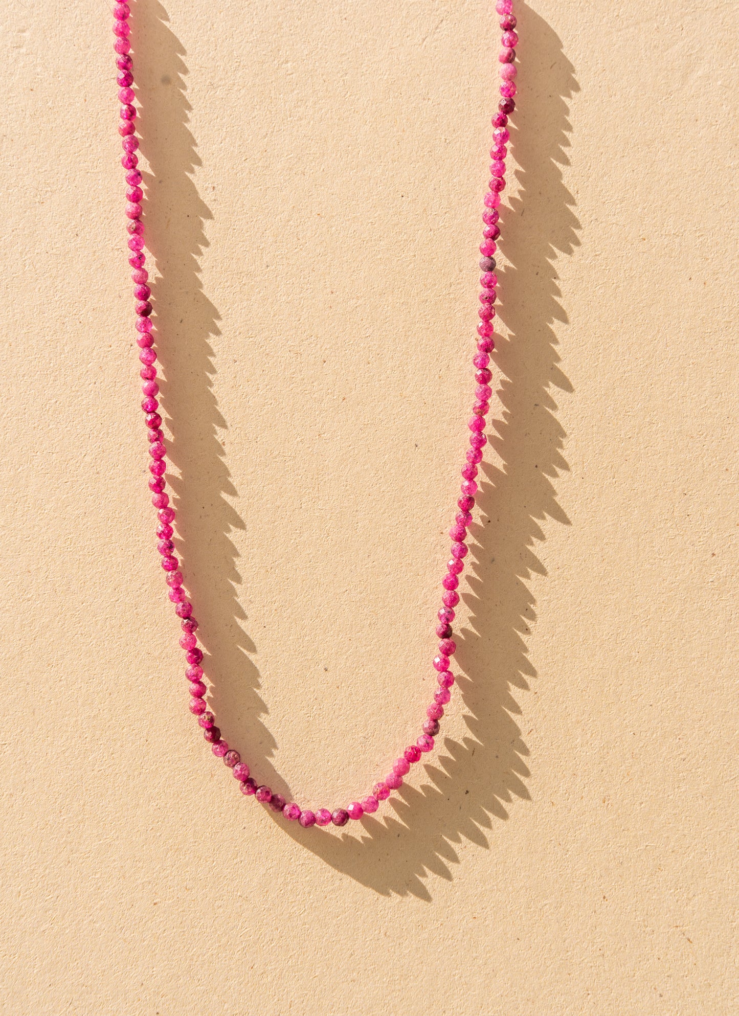 Faceted Disk Rubies